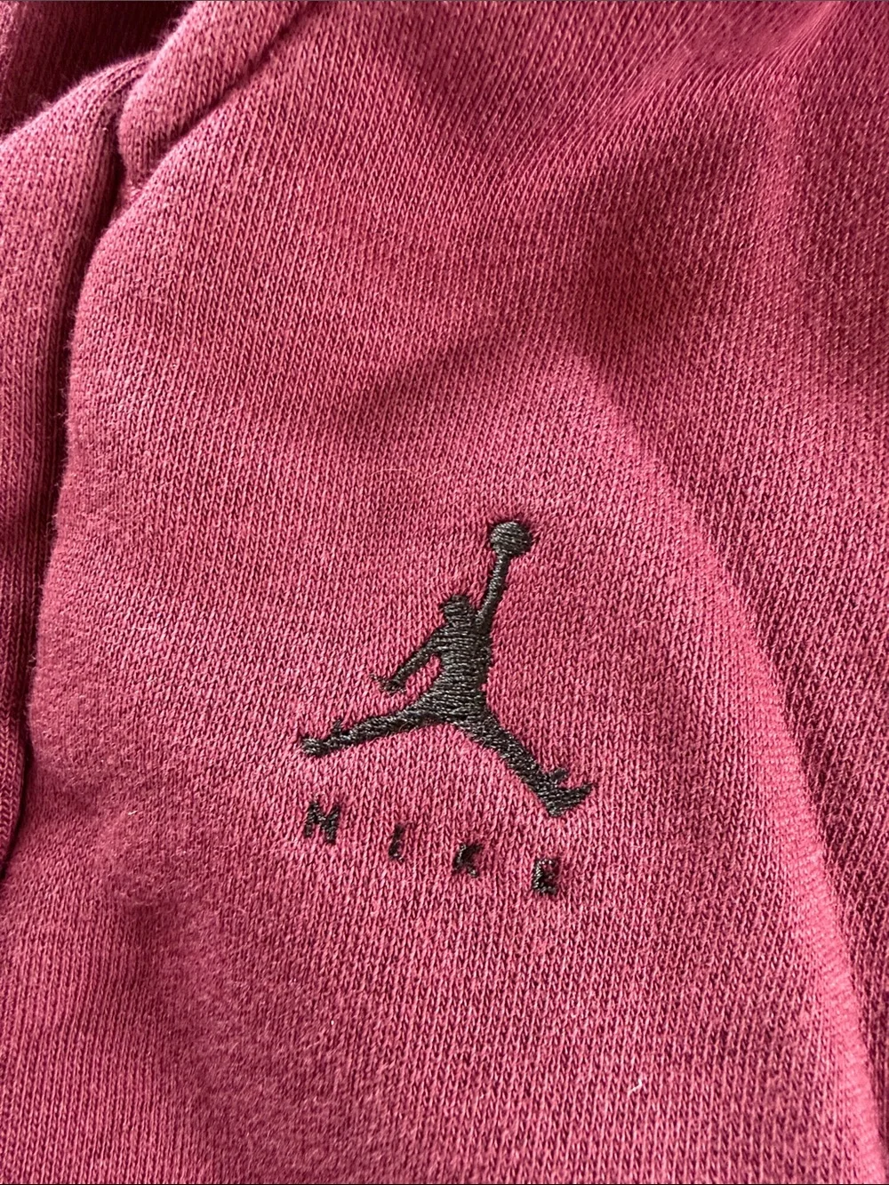Nike Men’s Flight MVP XXL Air Jordan JumpMan Joggers Cherrywood Maroon Sweatpant